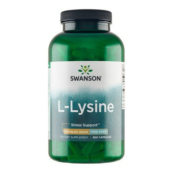 Swanson L-Lizyna 500 Mg 300 kaps.