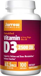 Witamina D3 2500 IU (100 kaps.)