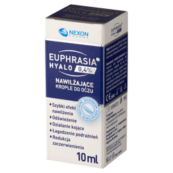 Nexon Euphrasia Hyalo 0,4% Nawilżające Krople Do Oczu 10ml