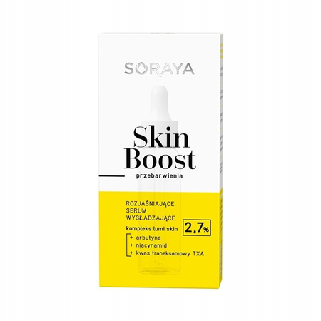 Skin Boost Przebarwienia rozjaśniające serum wygładzające 30ml
