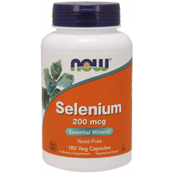 Selenium - Selen 200 mcg (180 kaps.)