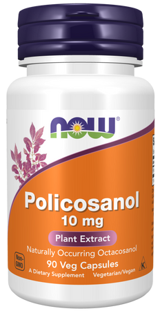 NOW FOODS Polikosanol 10 mg (90 kaps.)