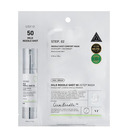 Reedle Shot 50 2Step Mask dwuetapowy zabieg z technologią mikroigieł 21.5g