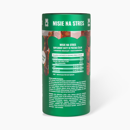 Noble Health Misie na stres  w postaci żelek 300g
