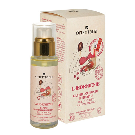 Orientana Olejek do biustu i dekoltu Ujędrnienie Olej z jojoby 30ml