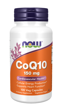 NOW FOODS Koenzym Q10 150 mg z lecytyną 70 mg (100 kaps.)