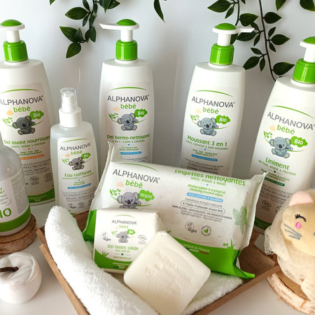 Alphanova Bebe, Naturalny krem do pupy przeciw odparzeniom, Eryzinc, 75 g