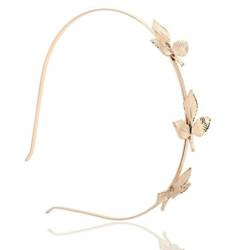 Opaska ozdobna do włosów  - listki  1szt