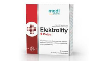 Medi Pharm − Elektrolity + Potas − 10 sasz.