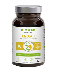 Biowen Omega 3 TG 660 mg EPA 440 DHA 90 kaps.