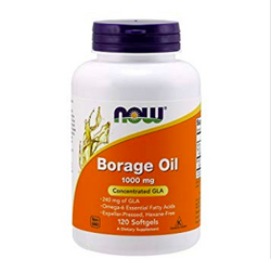 Now - Borage oil 1000 mg - 120 kaps