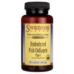 Swanson Hydrolizowany Kolagen Z Ryb Typ I 60/400