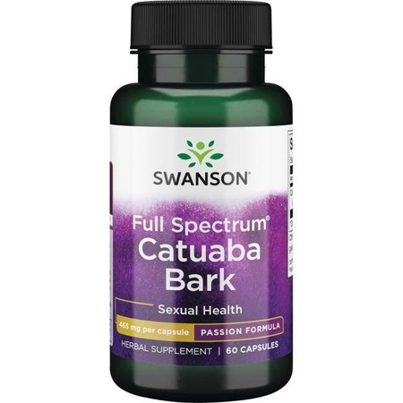 Full Spectrum Catuaba Bark 465 mg (60 kaps.)