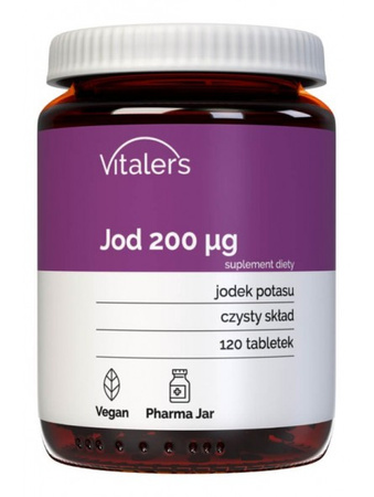 Vitaler's Jod 200 µg 120 tabl.