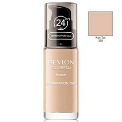ColorStay podkład z pompką do cery mieszanej i tłustej z kompleksem SoftFlex 350 Rich Tan 30ml