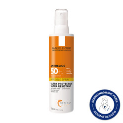La Roche-Posay Anthelios niewidoczny spray SPF50+ 200 ml