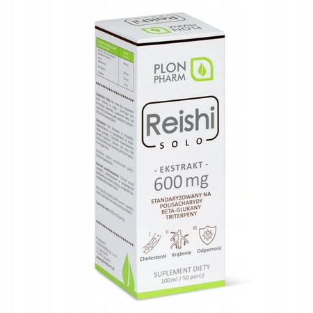 PLON PHARM Reishi Ekstrakt 600 mg - 100 ml