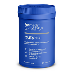 ForMeds Bicaps Butyric maślan sodu 60 kaps.