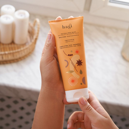 Hagi - Balsam do ciała korzenna pomarańcza - regenerujący 200 ml