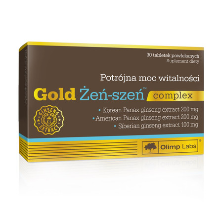 Olimp Labs Gold Żeń-szeń complex 30 tabl.