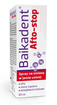 Baikadent Afto-stop spray do ust 30 ml
