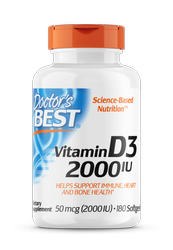 Witamina D3 2000 IU 50 mcg (180 kaps.)