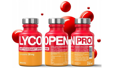 Zestaw 15 x Napój LycopenPro Antioxidant Drink Smooth Mango 250 ml