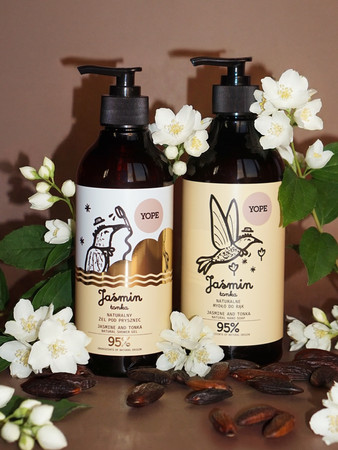 Yope Jaśmin & Tonka – naturalne mydło do rąk 500ml