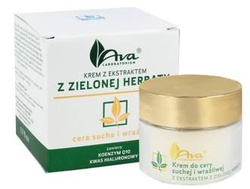 Krem z ekstraktem z zielonej herbaty do cery suchej i wrażliwej 50ml - AVA
