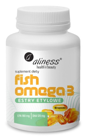 Aliness Fish Omega 3 Estry 180/120 mg 90 kaps.