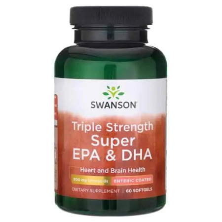 Swanson Triple Strength Super EPA+DHA 60 kaps.