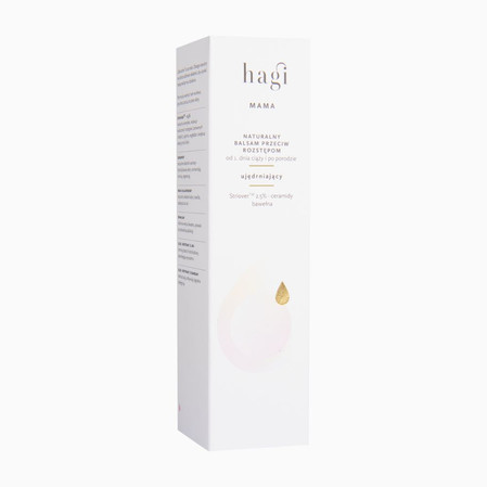 Hagi Mama - Naturalny balsam przeciw rozstępom dla kobiet od 1 dnia ciąży 200 ml