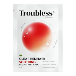 Clear Redmark Soothing Facial Sheet Mask łagodząca maska w płachcie 25ml