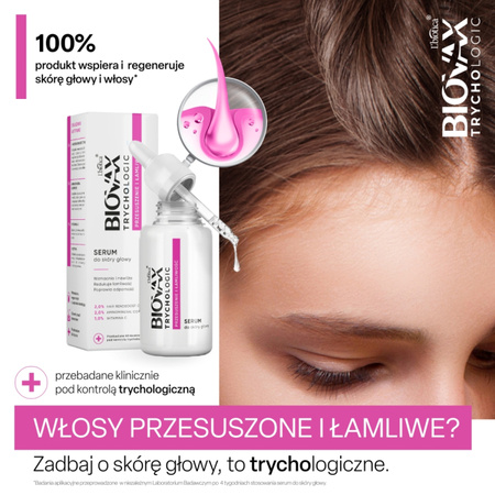 L'biotica Biovax Trychologic szampon przesuszenie i łamliwość 200 ml