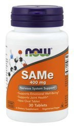 SAMe - S-Adenozylo L-Metionina 400 mg (30 tabl.)