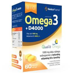 Xenicopharma Omega 3 D3 4000  60 Kaps.