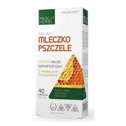 Medica Herbs Mleczko Pszczele 40 kaps Royal Jelly