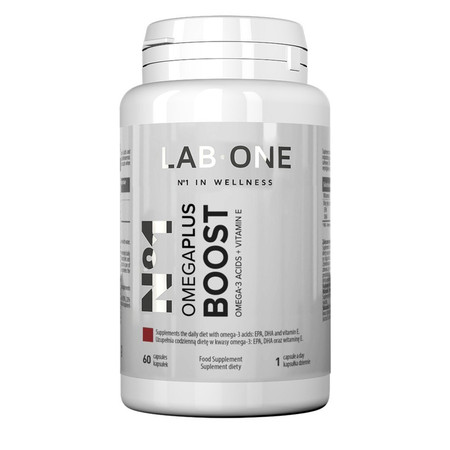 LAB ONE N°1 OmegaPlus Boost 60 kaps.