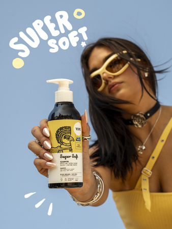 Yope - Szampon do włosów normalnych Mleko Owsiane Super Soft 300ml