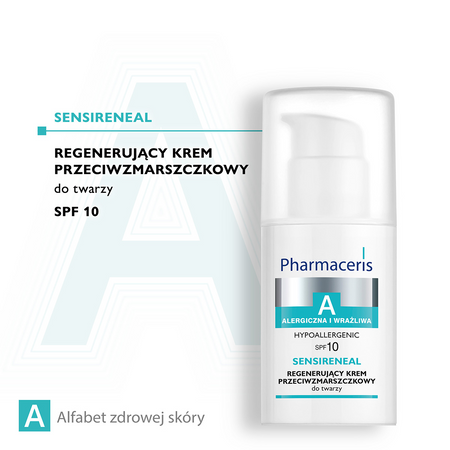 Pharmaceris A Sensireneal regenerujący krem przeciwzmarszczkowy do twarzy SPF 10 30 ml