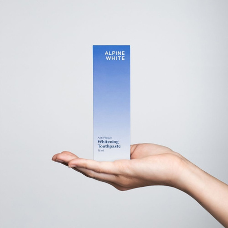 ALPINE WHITE Pasta Wybielająca Anti-Plaque | Whitening Toothpaste