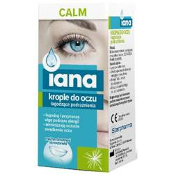 Starpharma Iana Krople Do Oczu Calm łagodzące 10ml - wyrób medyczny leczniczy