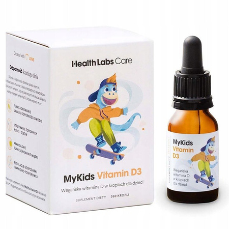 Health Labs Care MyKids Vitamin D3 dla dzieci w kroplach 9,7 ml