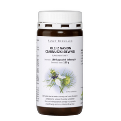 Olej z Czarnuszki siewnej 500 mg (180 kaps.)