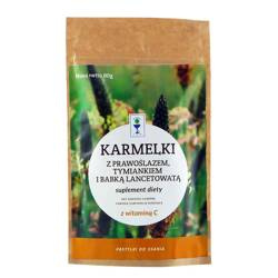 Karmelki prawoślaz tymianek babka 80g PLANTA-LEK