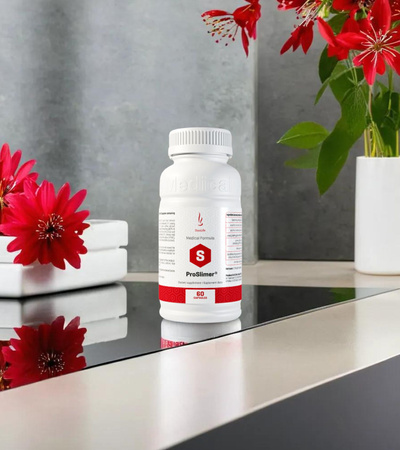 DuoLife Medical Formula ProSlimer wspiera proces odchudzania oraz redukcję tkanki tłuszczowej 60 kaps.