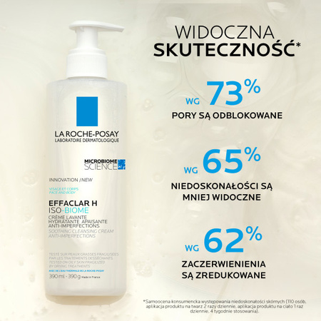 La Roche-Posay Effaclar H ISO-Biome krem myjący 200 ml
