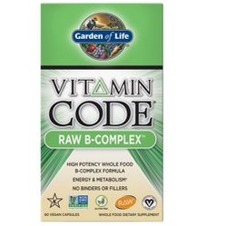Garden of Life Vitamin Code RAW B-Complex Witamina B Kompleks 60 kaps.