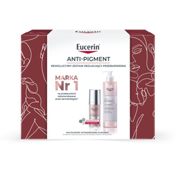 Eucerin Zestaw Anti-Pigment Serum o podwójnym działaniu 30ml + Żel oczyszczający 400ml