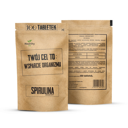 Twój Cel To Spirulina naturalne wsparcie dla zdrowia i energii 100 tabl.